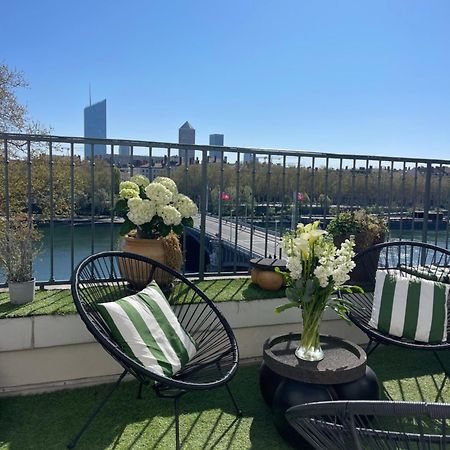 Ferienwohnung Coeur De Lyon Avec Terrasse Et Jacuzzi Exterior foto